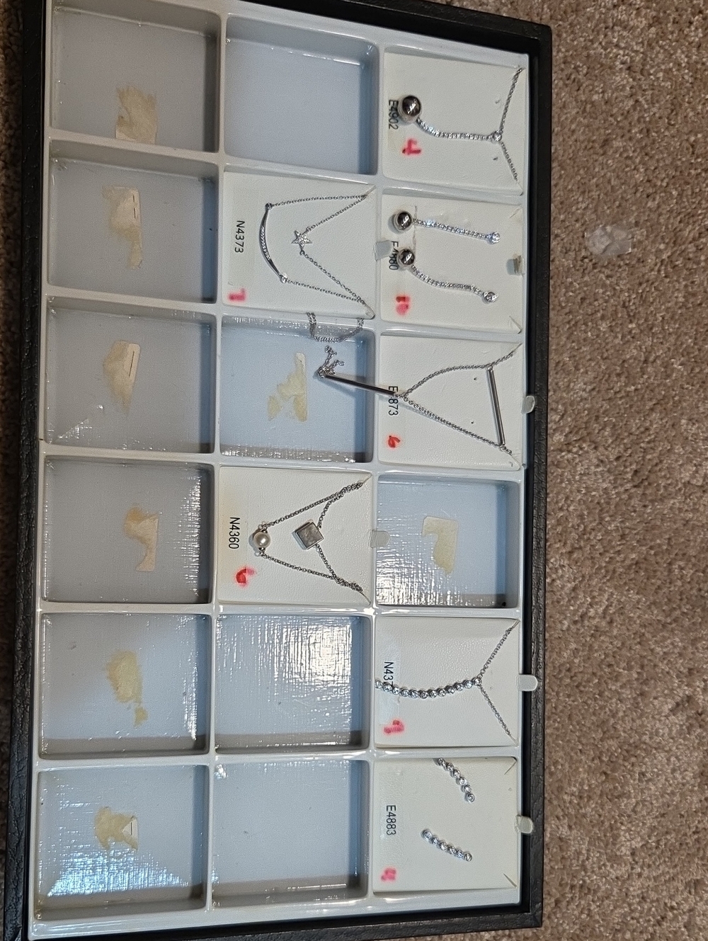 Sterling Silver Women’s Necklace and Earring Sets with Elegant Silver Finish